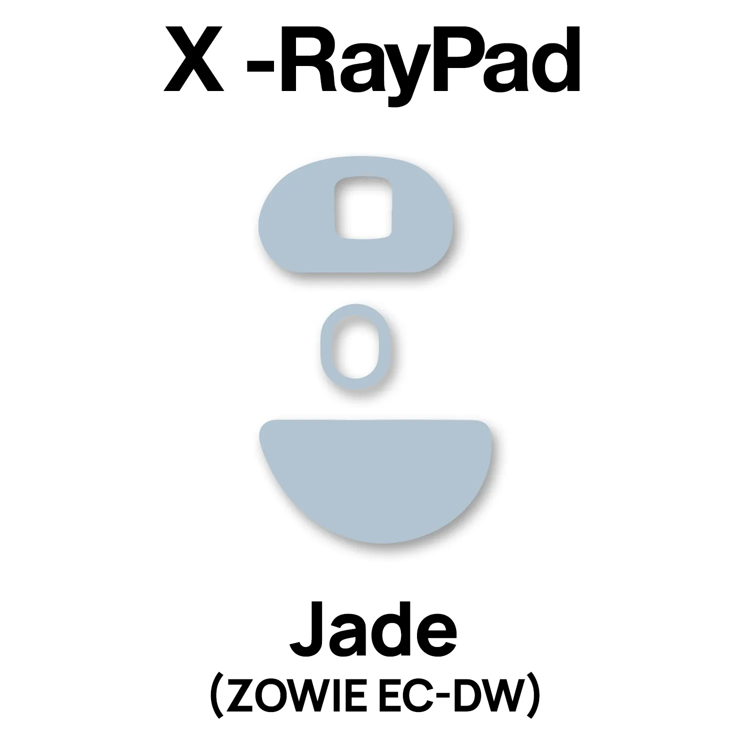 X-raypad Jade Mouse Skates (ZOWIE EC-DW)
