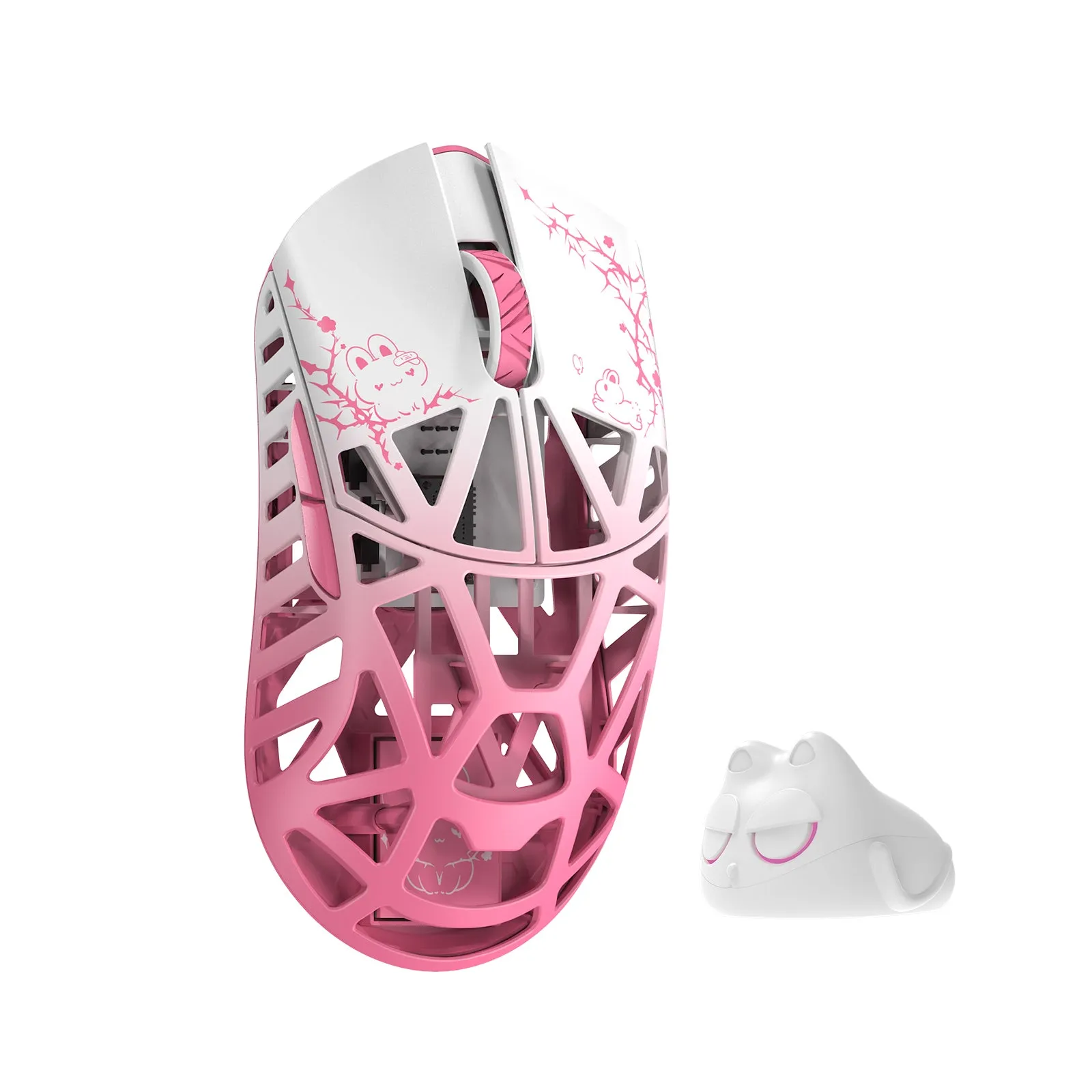 Wlmouse Beast X Max (Pink, Прорези, Omron Opticals)