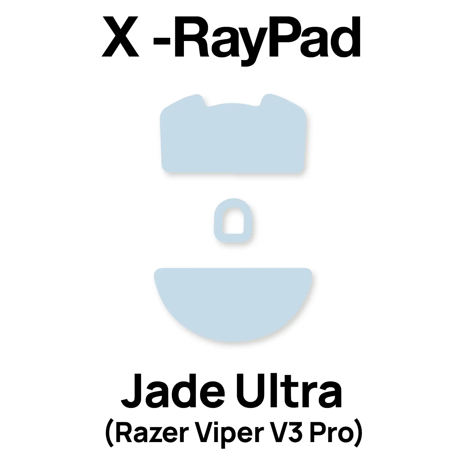 X-Raypad Jade Ultra Mouse Skates (Razer Viper V3 Pro)
