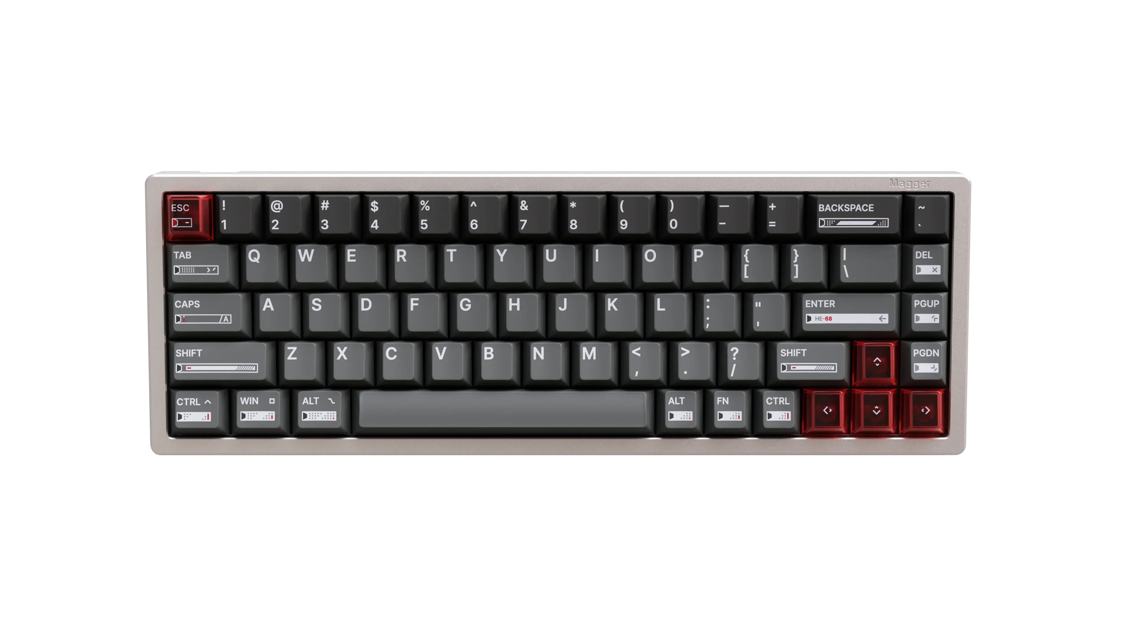 Luminkey Magger68 (Plus, Ano-Champagne Gold)