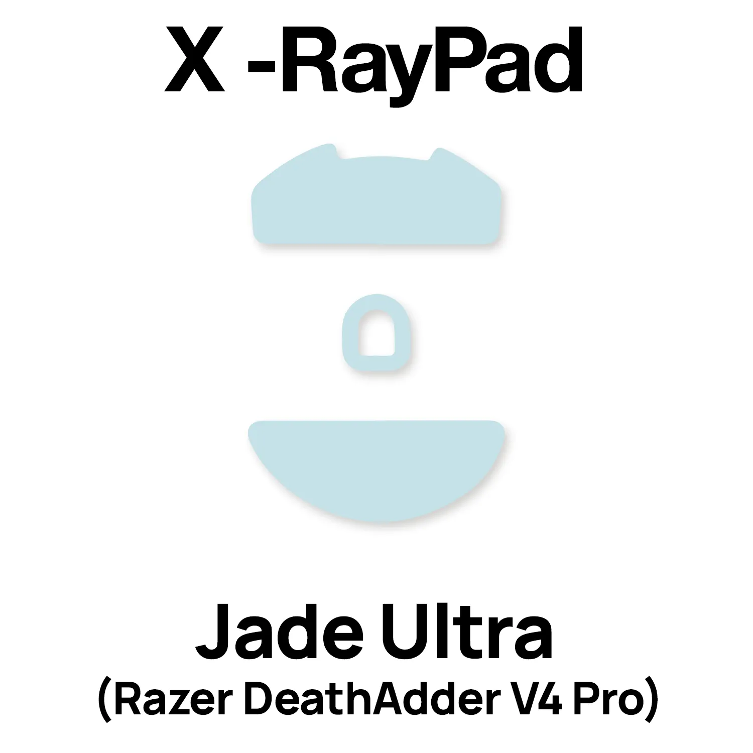 X-Raypad Jade Ultra Mouse Skates (Razer DeathAdder V4 Pro)