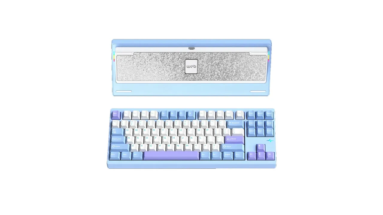 WOBKEY Crush 80 Pro (Blue, 7500mah)