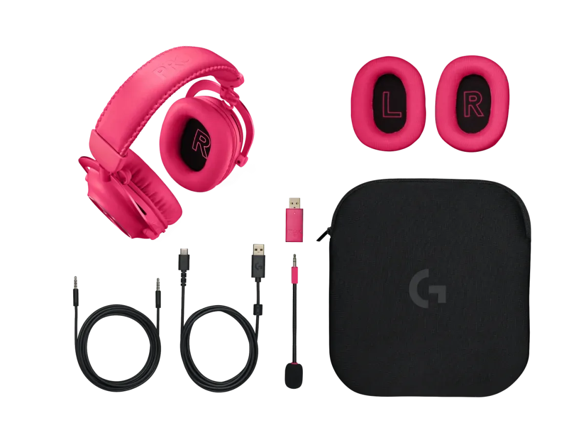 Logitech G PRO X 2 LIGHTSPEED (Pink) — фото 6