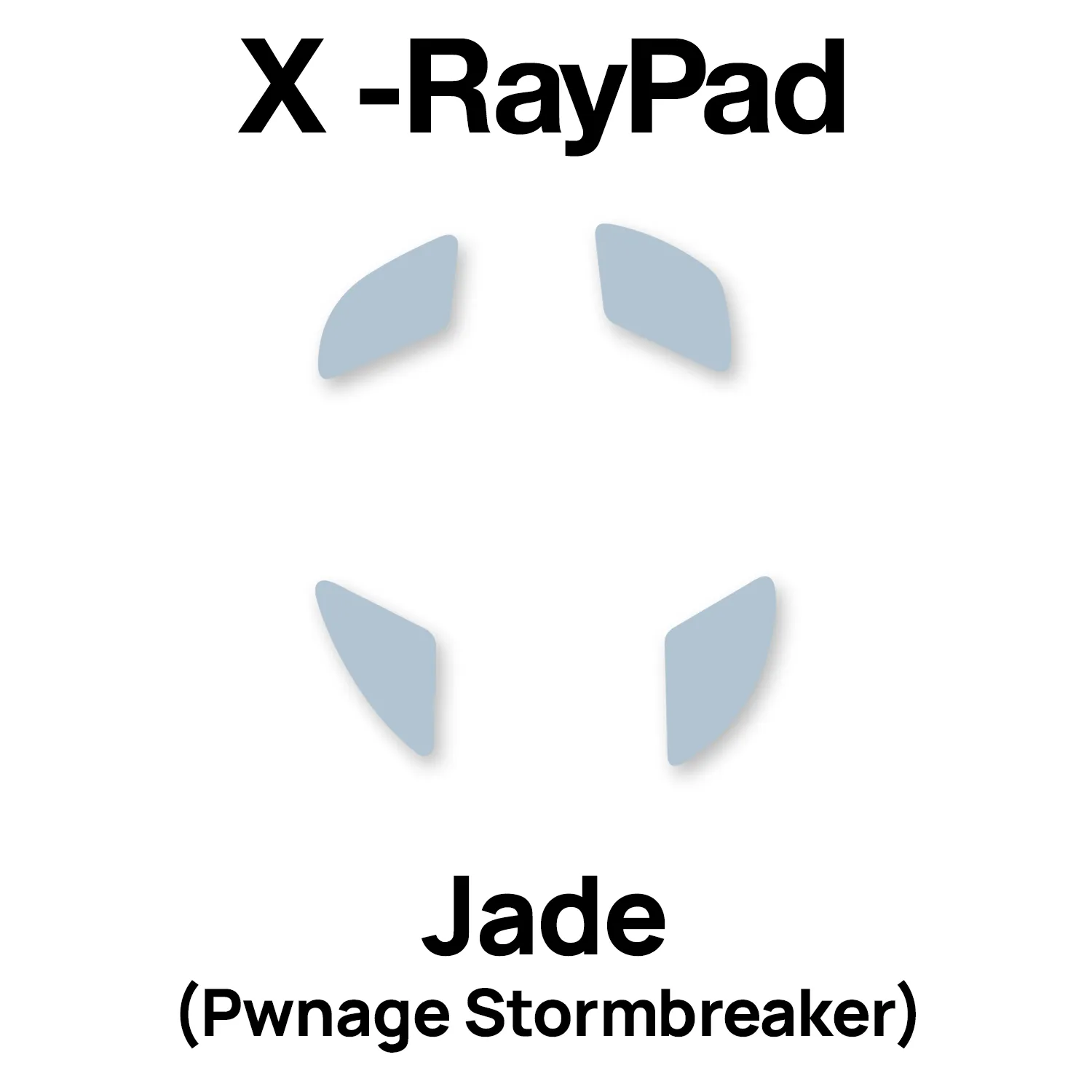 X-raypad Jade Mouse Skates (Pwnage Stormbreaker)