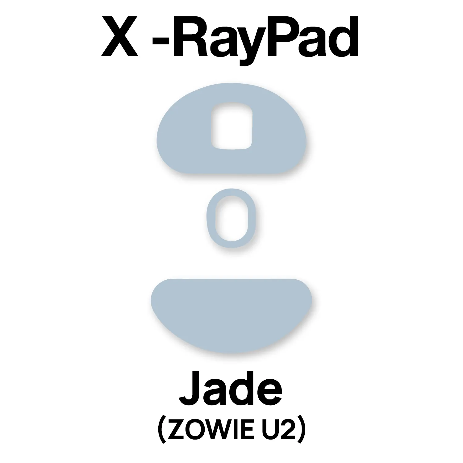 X-raypad Jade Mouse Skates (ZOWIE U2)