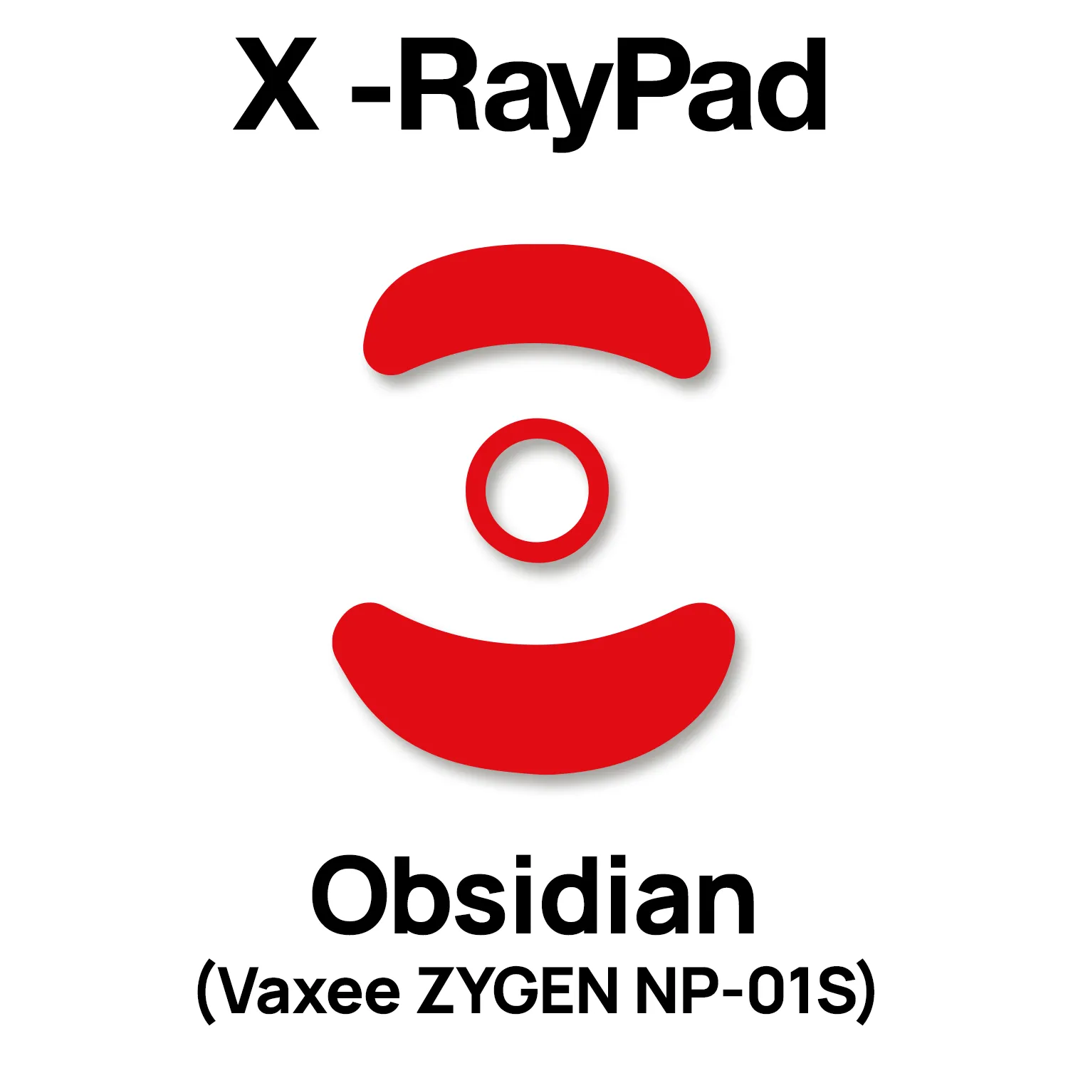 X-raypad Obsidian Mouse Skates (Vaxee ZYGEN NP-01S)