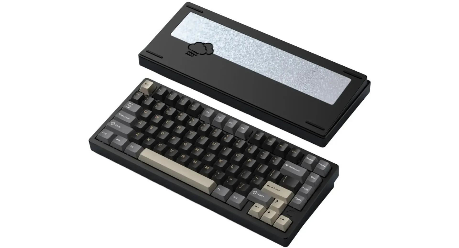 Wobkey Rainy75 Pro (Anodized Black, Kailh Cocoa)
