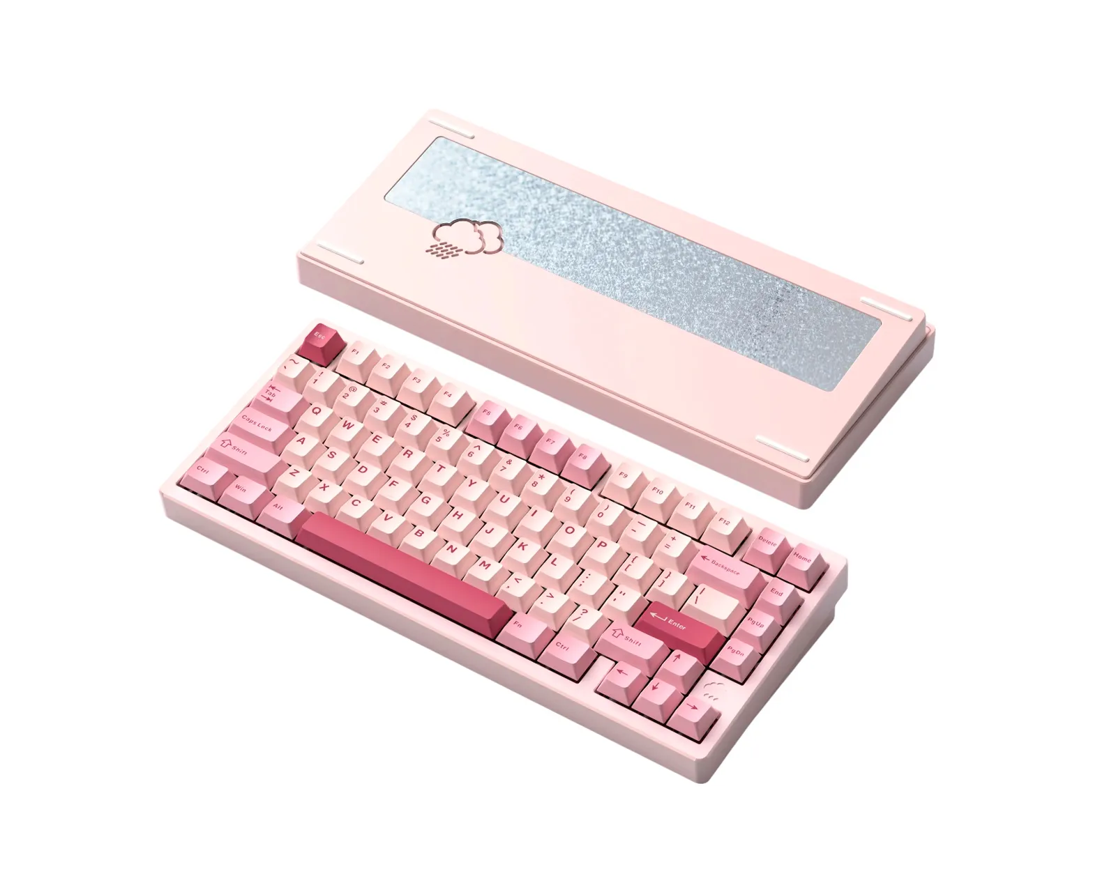 Wobkey Rainy75 Pro (Electro Pink, Kailh Cocoa)