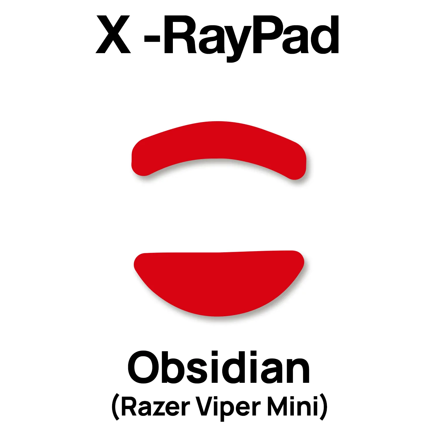 X-raypad Obsidian Mouse Skates (Razer Viper Mini)