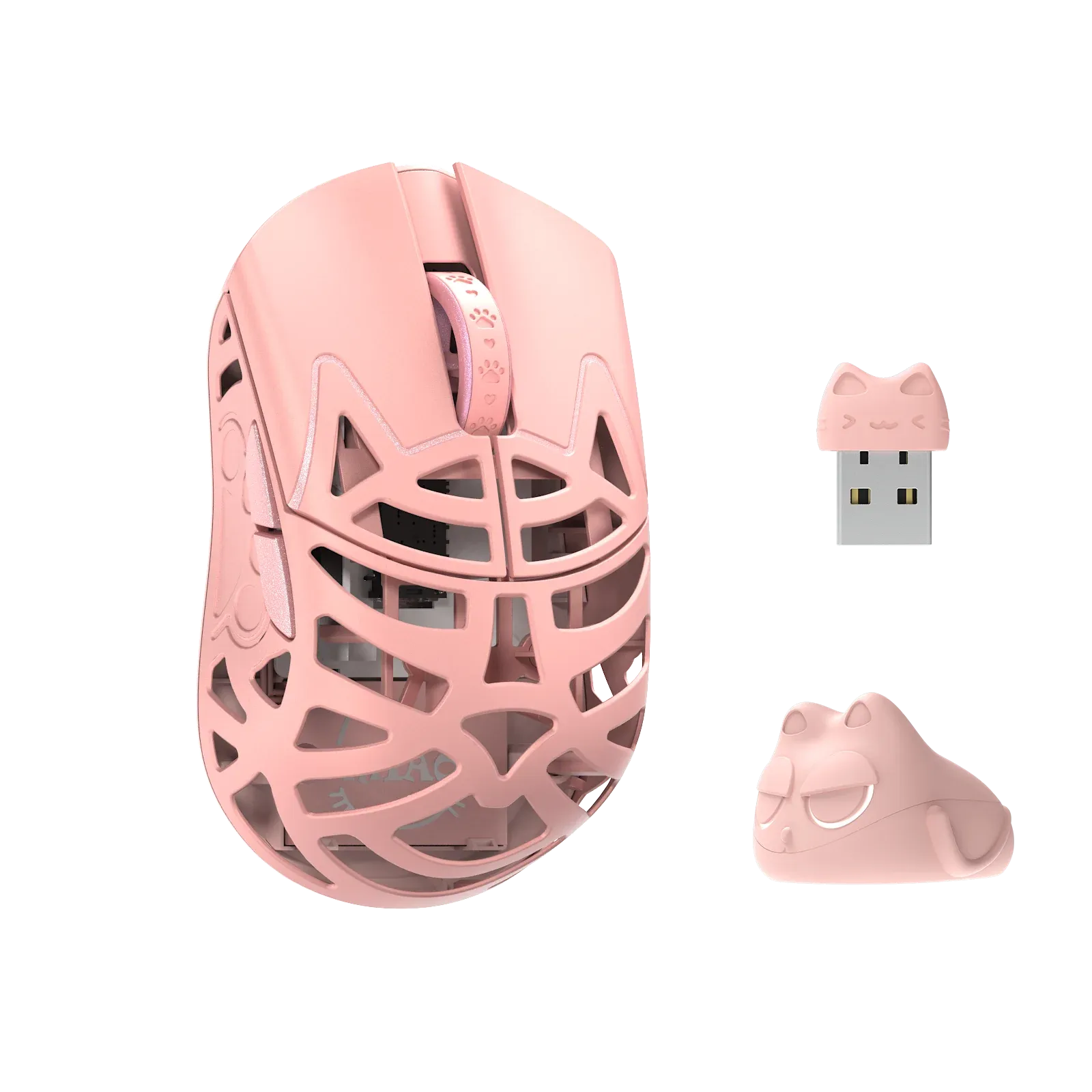Wlmouse Beast Miao (Pink, Omron Opticals)