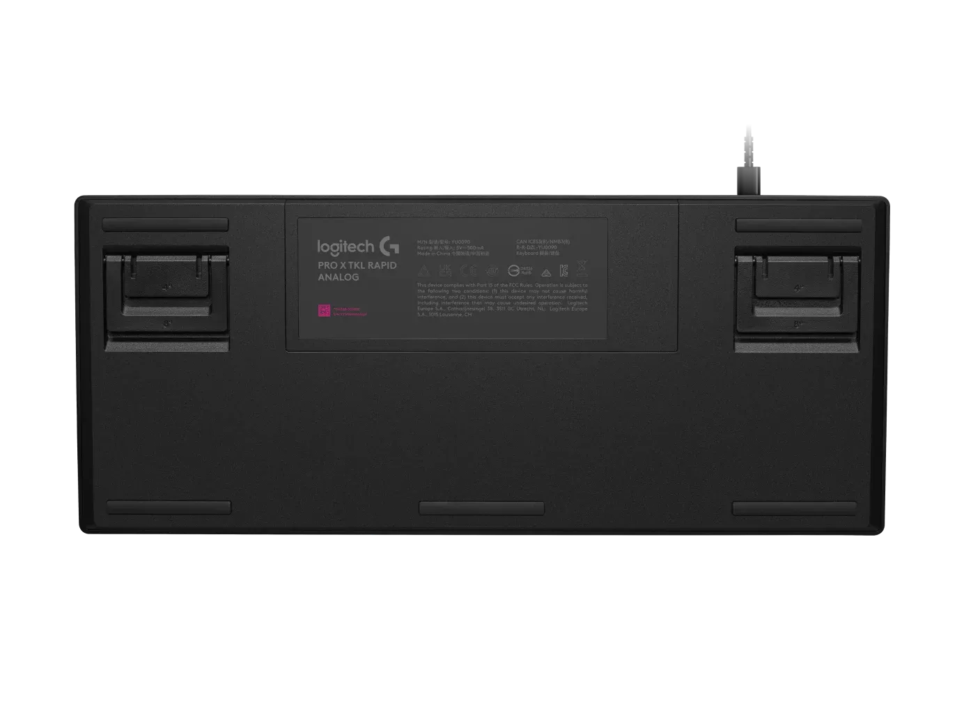 Logitech G PRO X TKL RAPID (Black, magnetic-analog linear switches) — фото 4