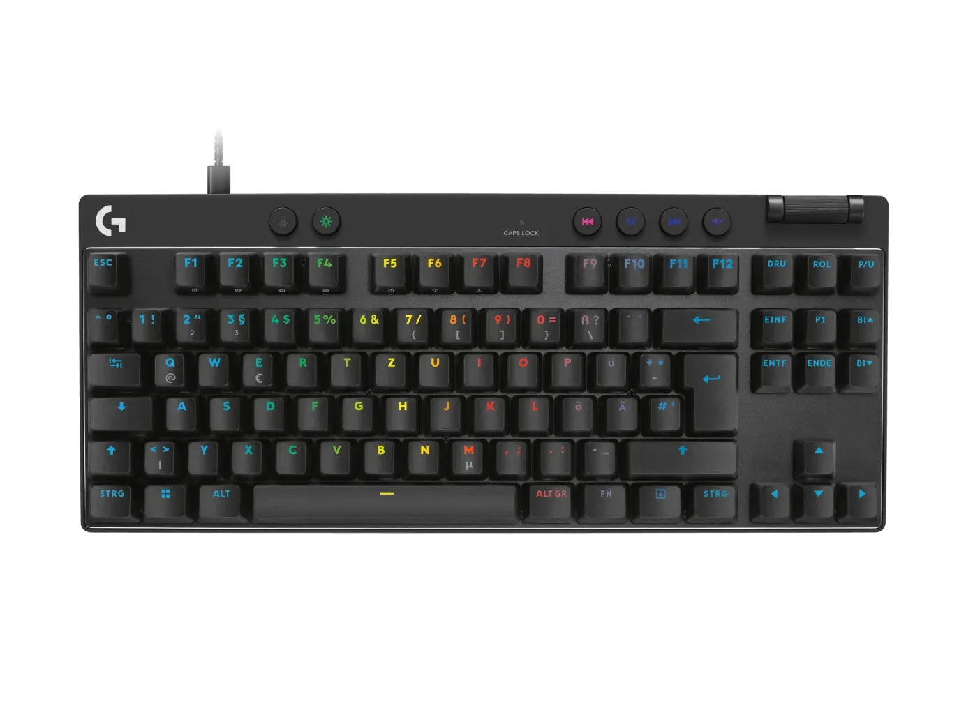 Logitech G PRO X TKL RAPID (Black, magnetic-analog linear switches)