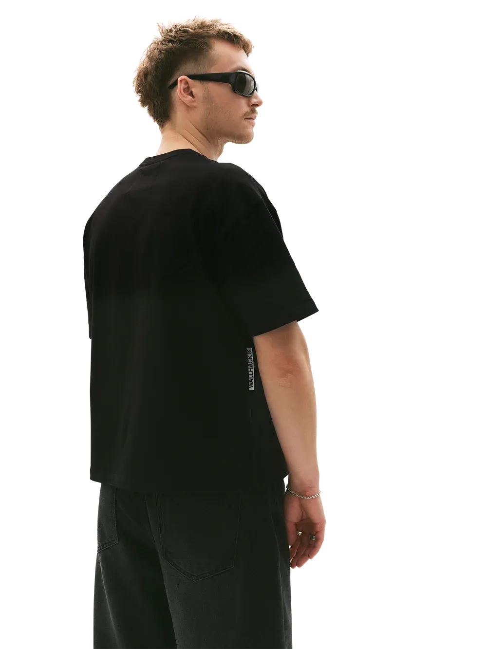 Wallhack Cropped T-Shirt (L/XL, Death Metal) — фото 3