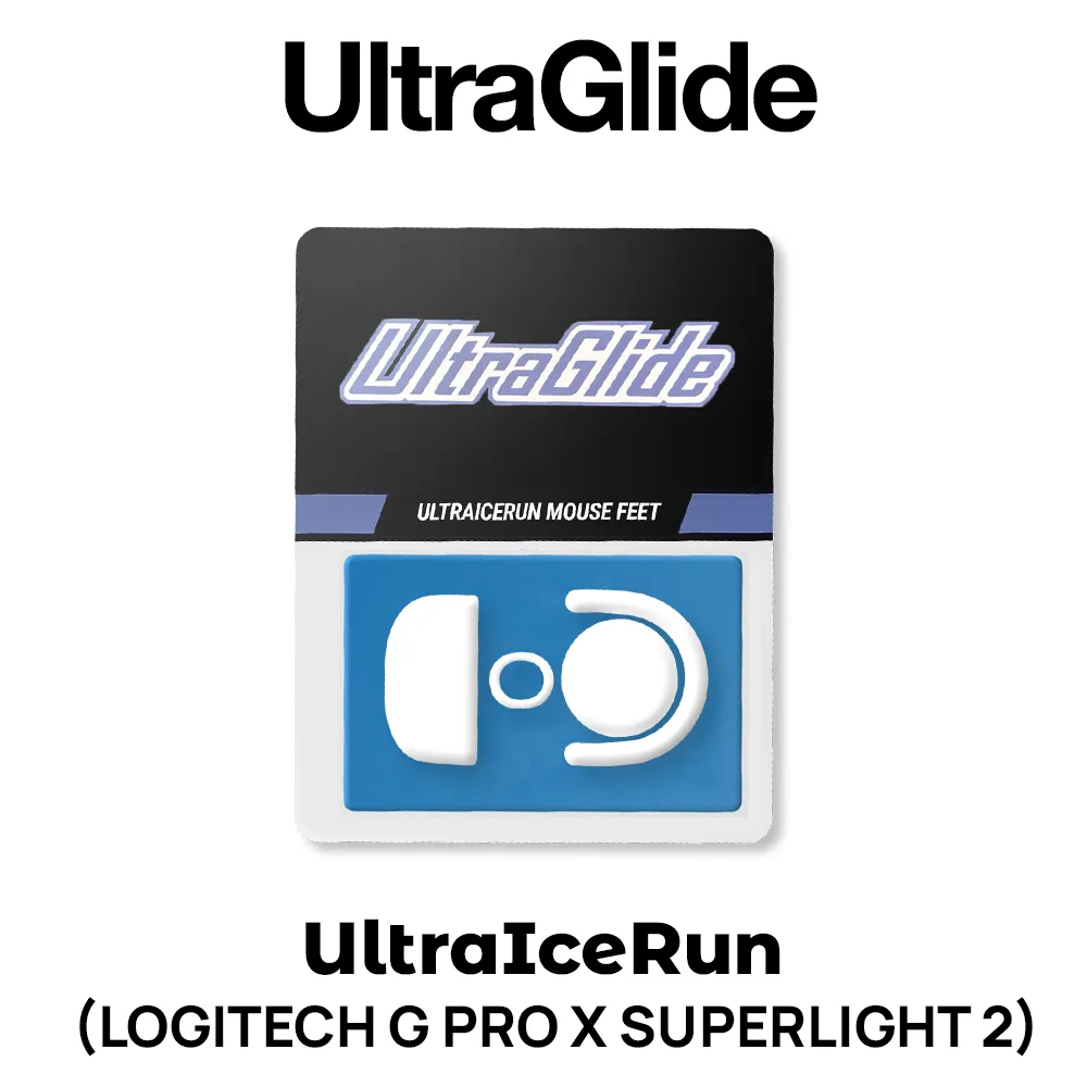 UltraGlide UltraIceRun ICE (Logitech G PRO X SUPERLIGHT 2)
