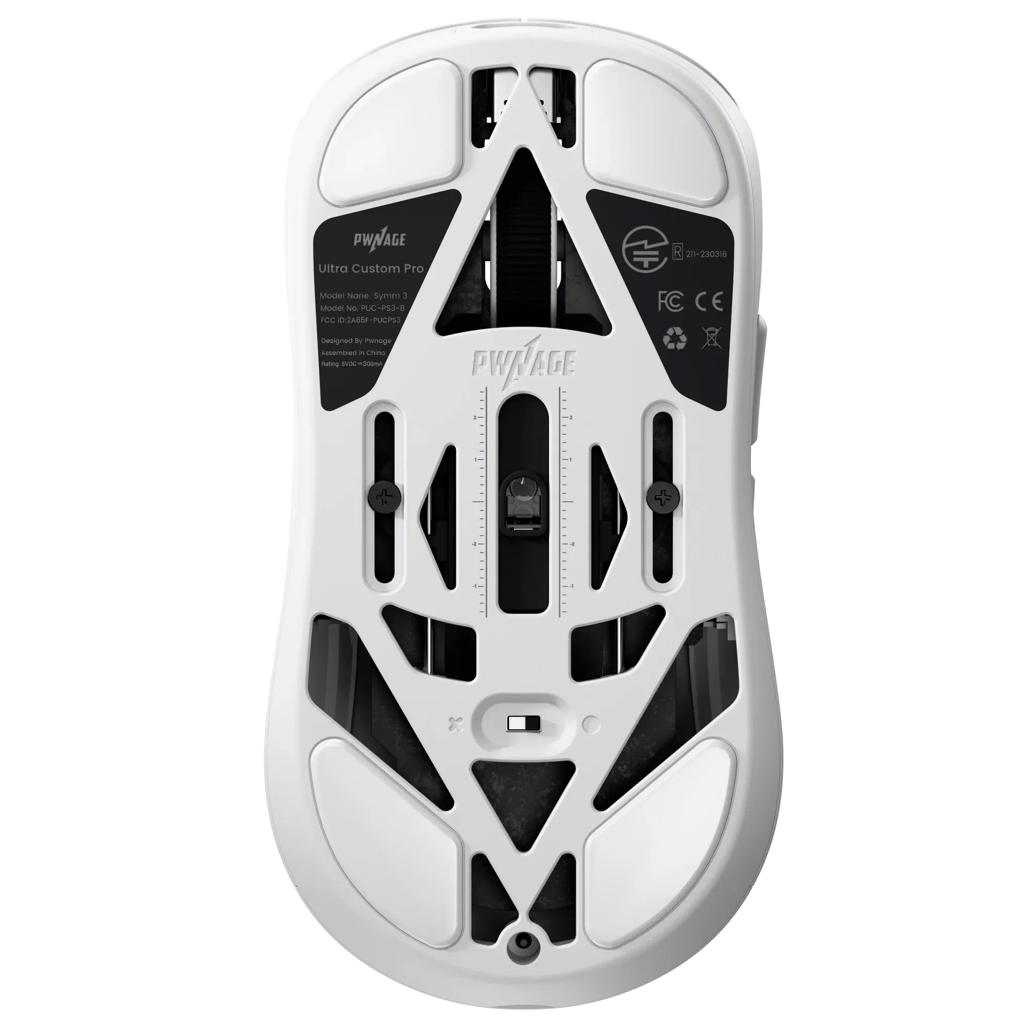 Pwnage Ultra Custom Pro Symm 3 (White) — фото 5