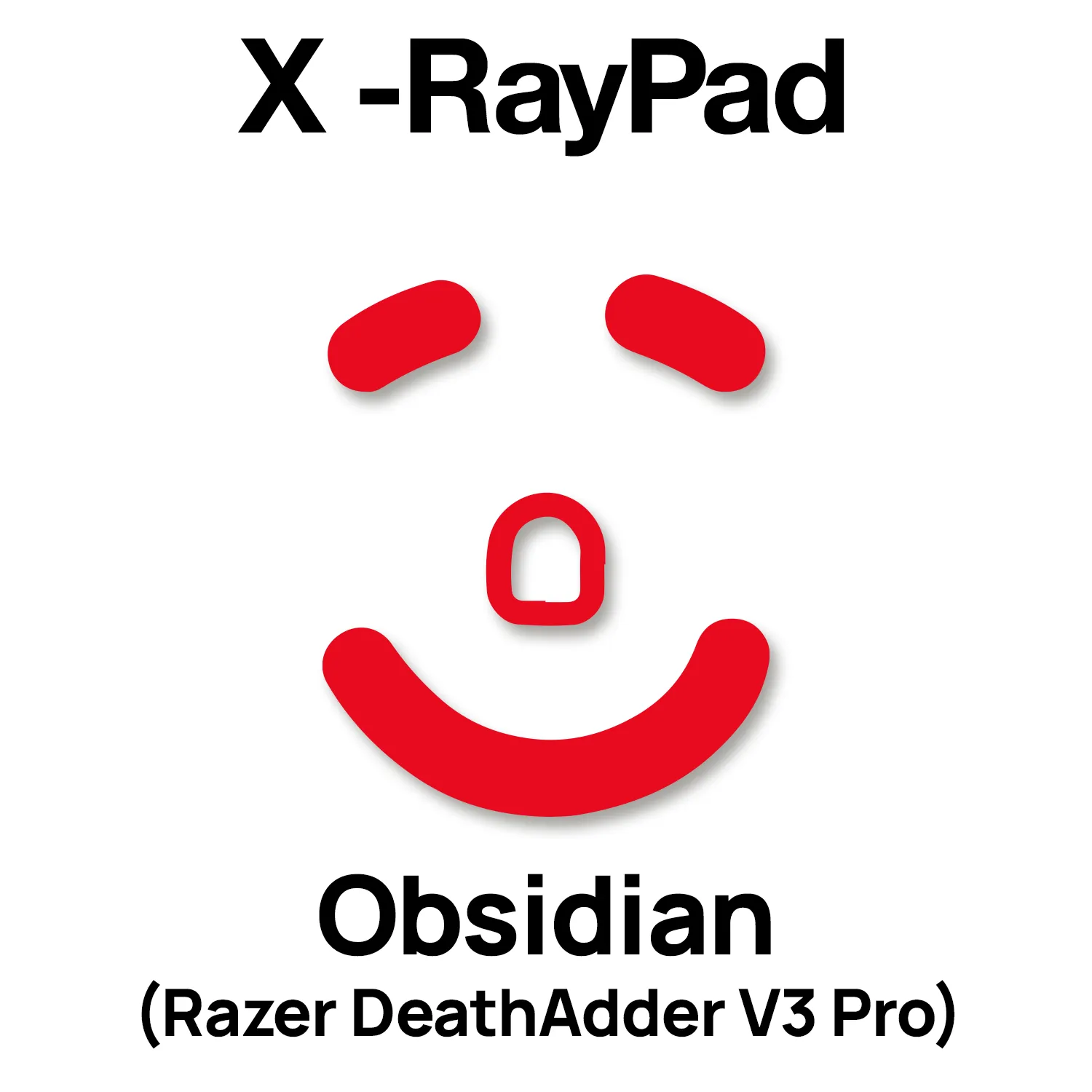 X-raypad Obsidian Mouse Skates (Razer DeathAdder V3 Pro)