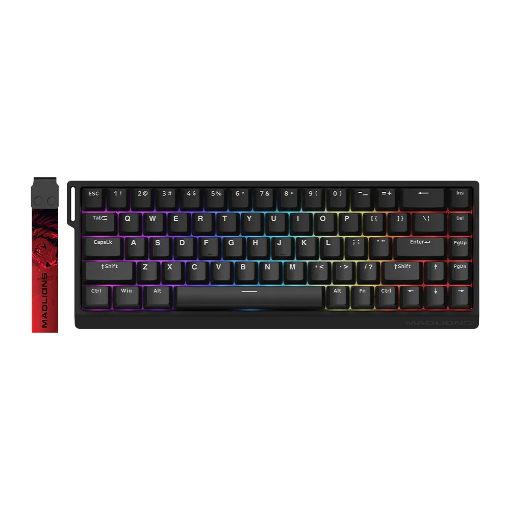 Madlions MAD68 HE (Black, С подсветкой, Madlions Switches)