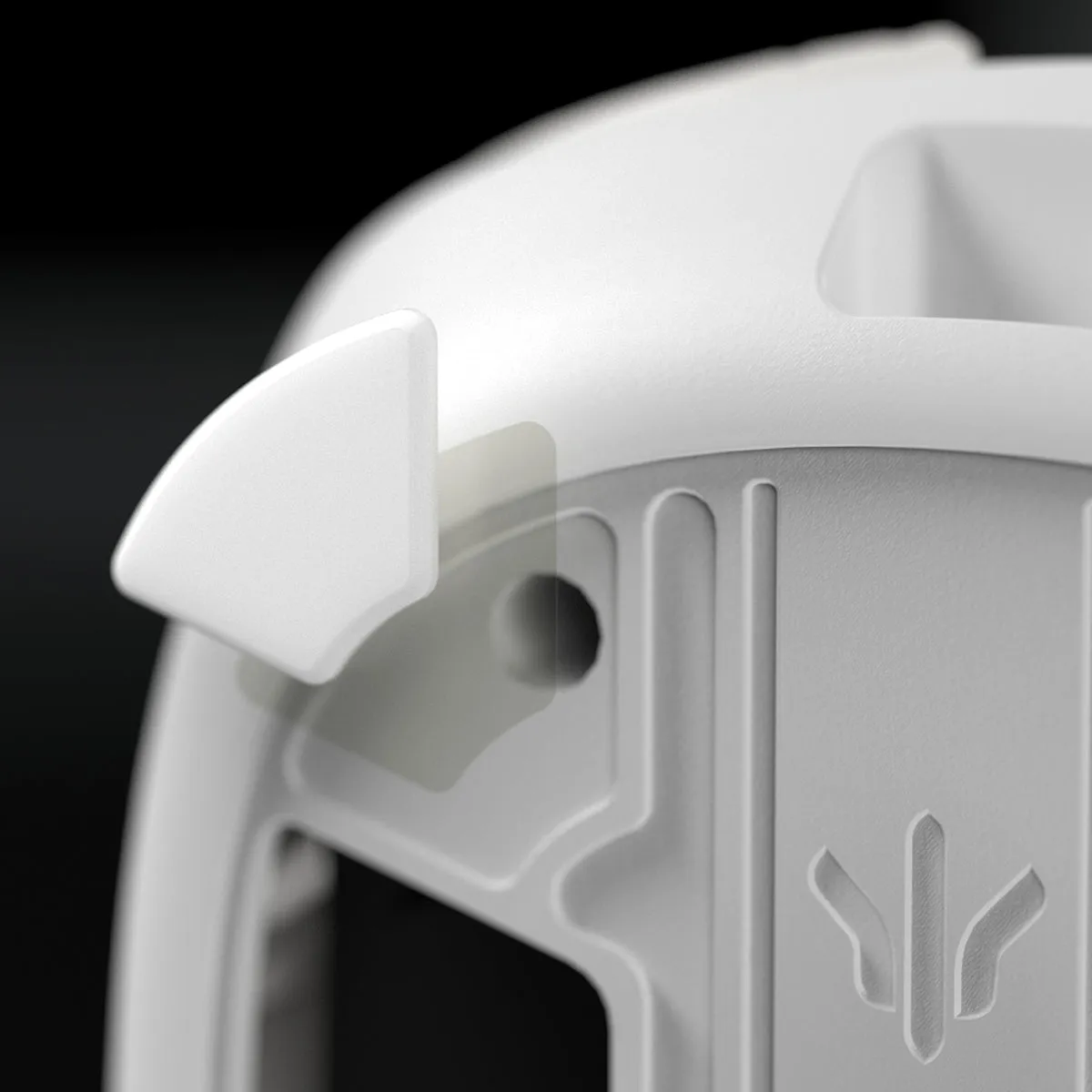 Wlmouse PTFE Skates (White, Half, Sword X) — фото 2
