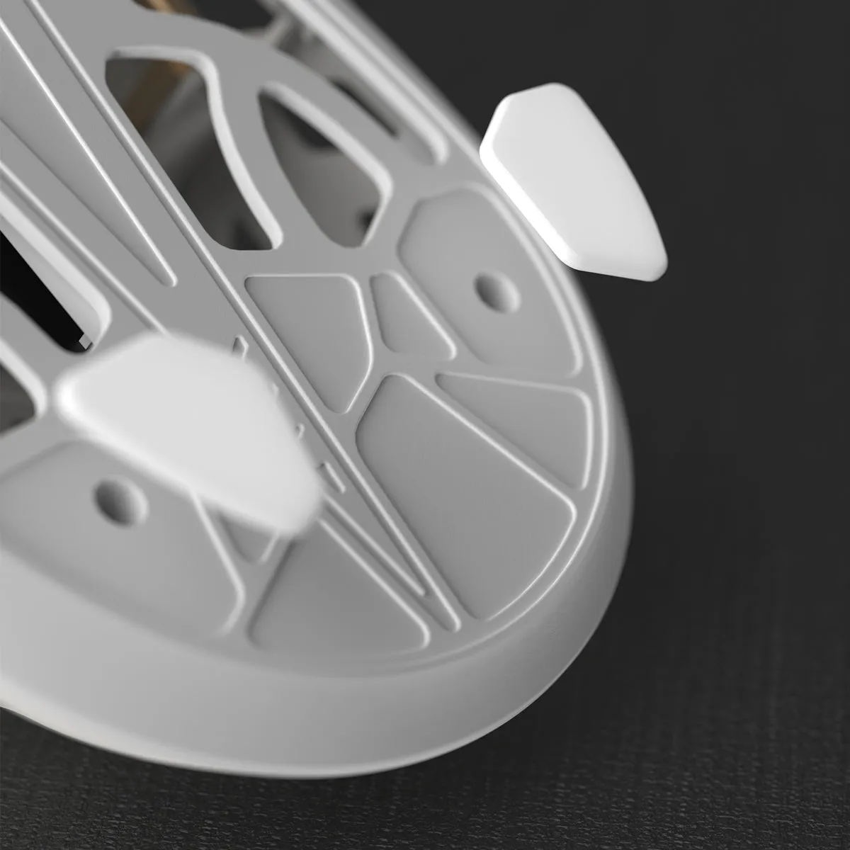 Wlmouse PTFE Skates (White, Half, Sword X) — фото 3
