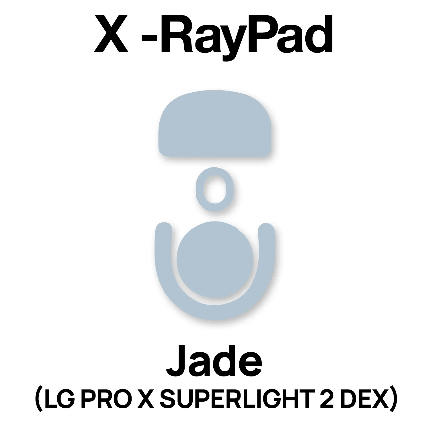 X-raypad Jade Mouse Skates (Logitech G PRO X Superlight 2 Dex)