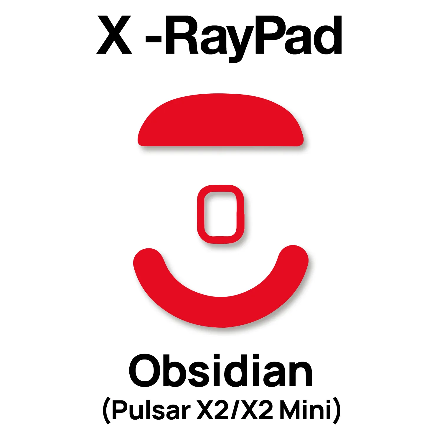X-raypad Obsidian Mouse Skates (Pulsar X2/X2 Mini)
