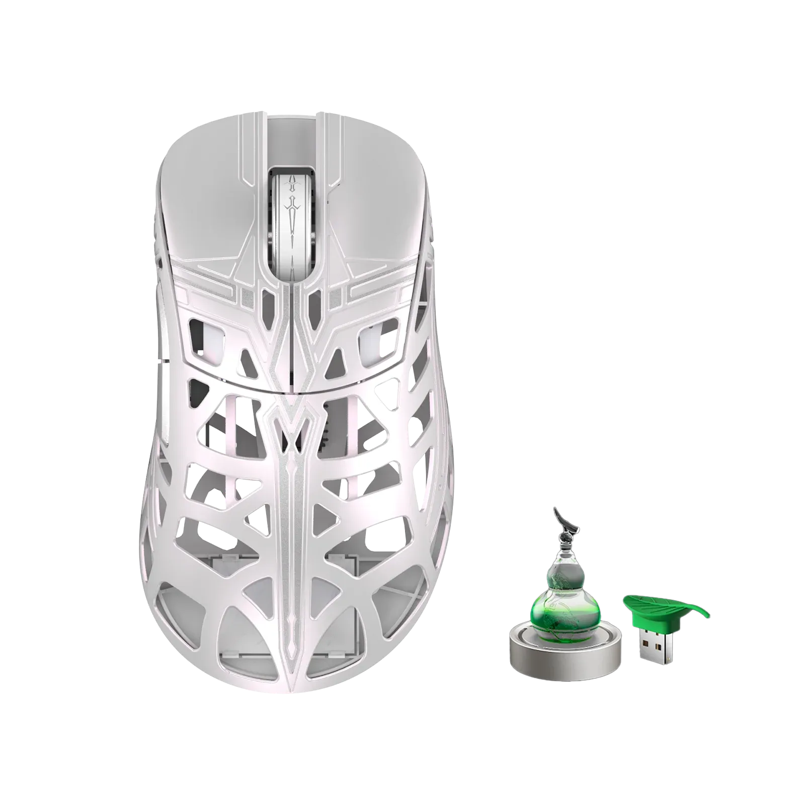 Wlmouse Sword X (White New, Omron Opticals)