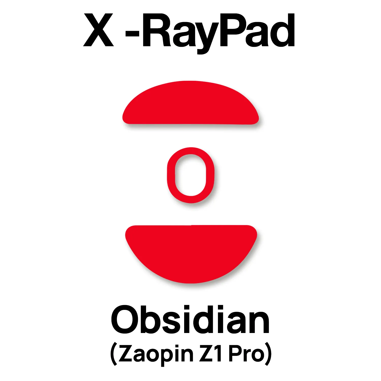 X-raypad Obsidian Mouse Skates (Zaopin Z1 Pro)