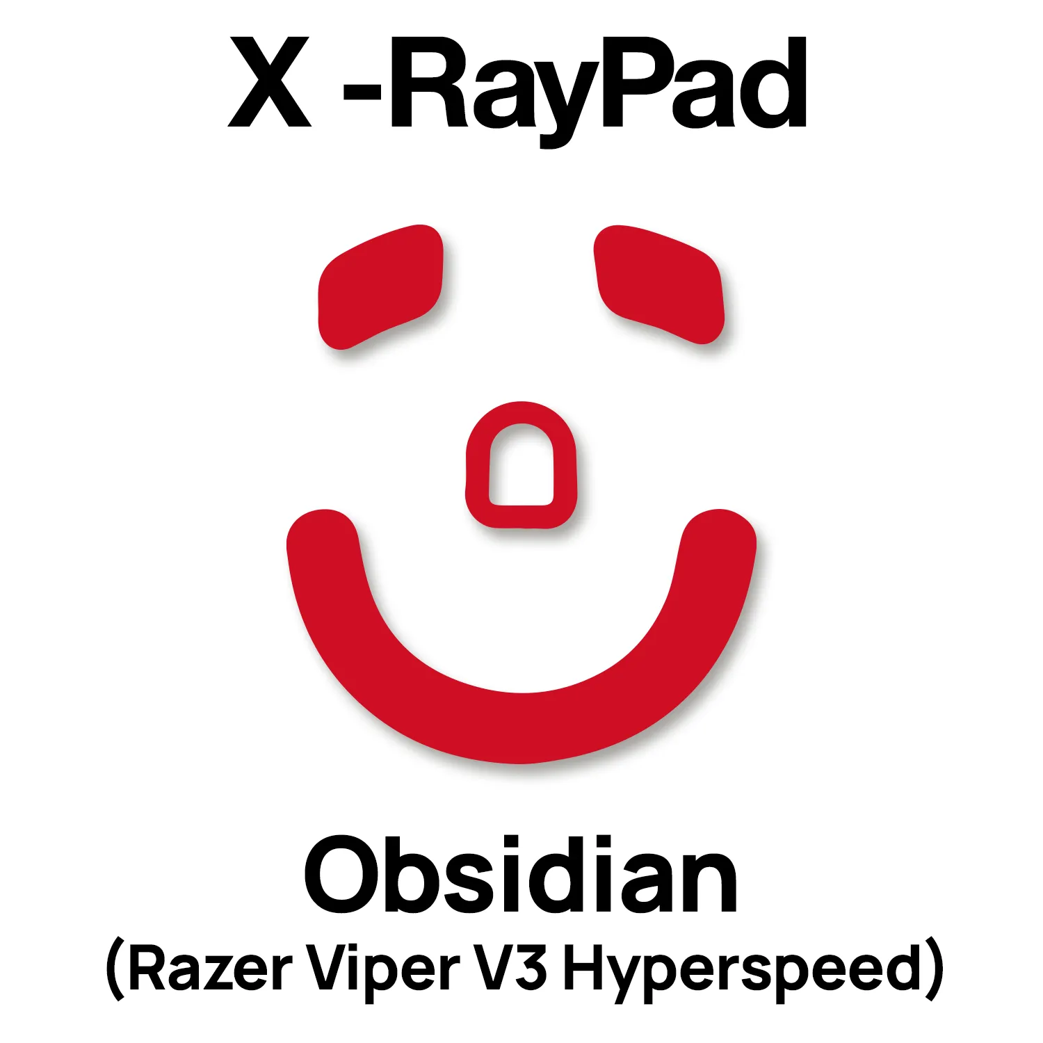 X-raypad Obsidian Mouse Skates (Razer Viper V3 Hyperspeed)