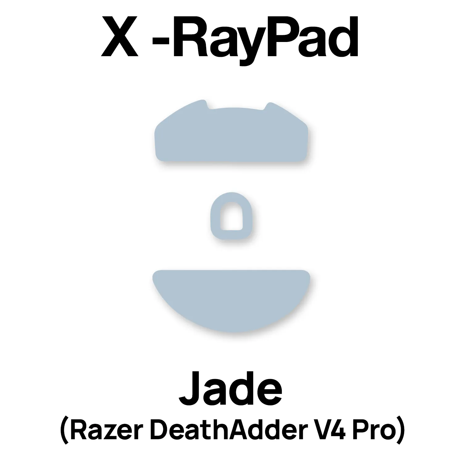 X-raypad Jade Mouse Skates (Razer DeathAdder V4 Pro)