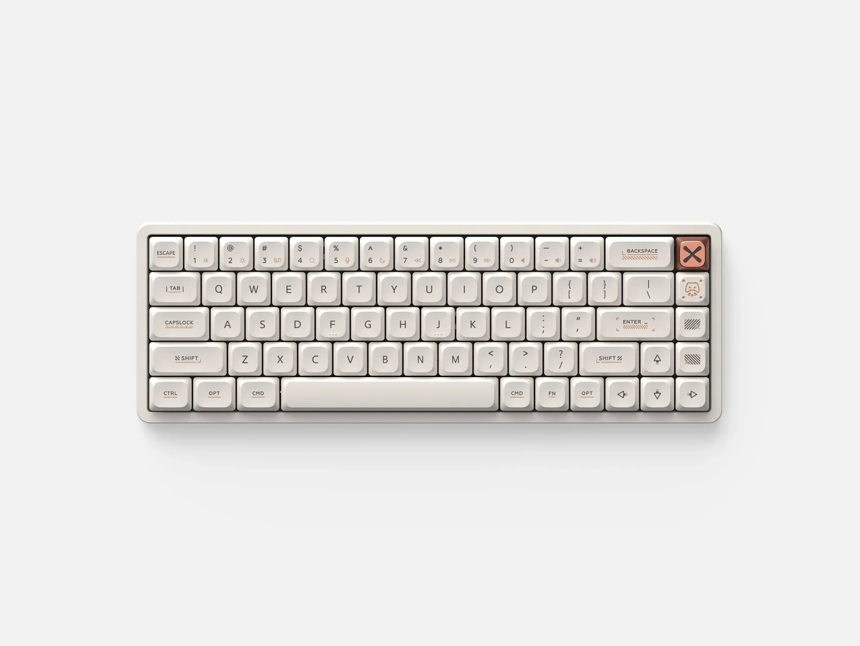 IQUNIX Magi65 (Gold Red, Ochre White)