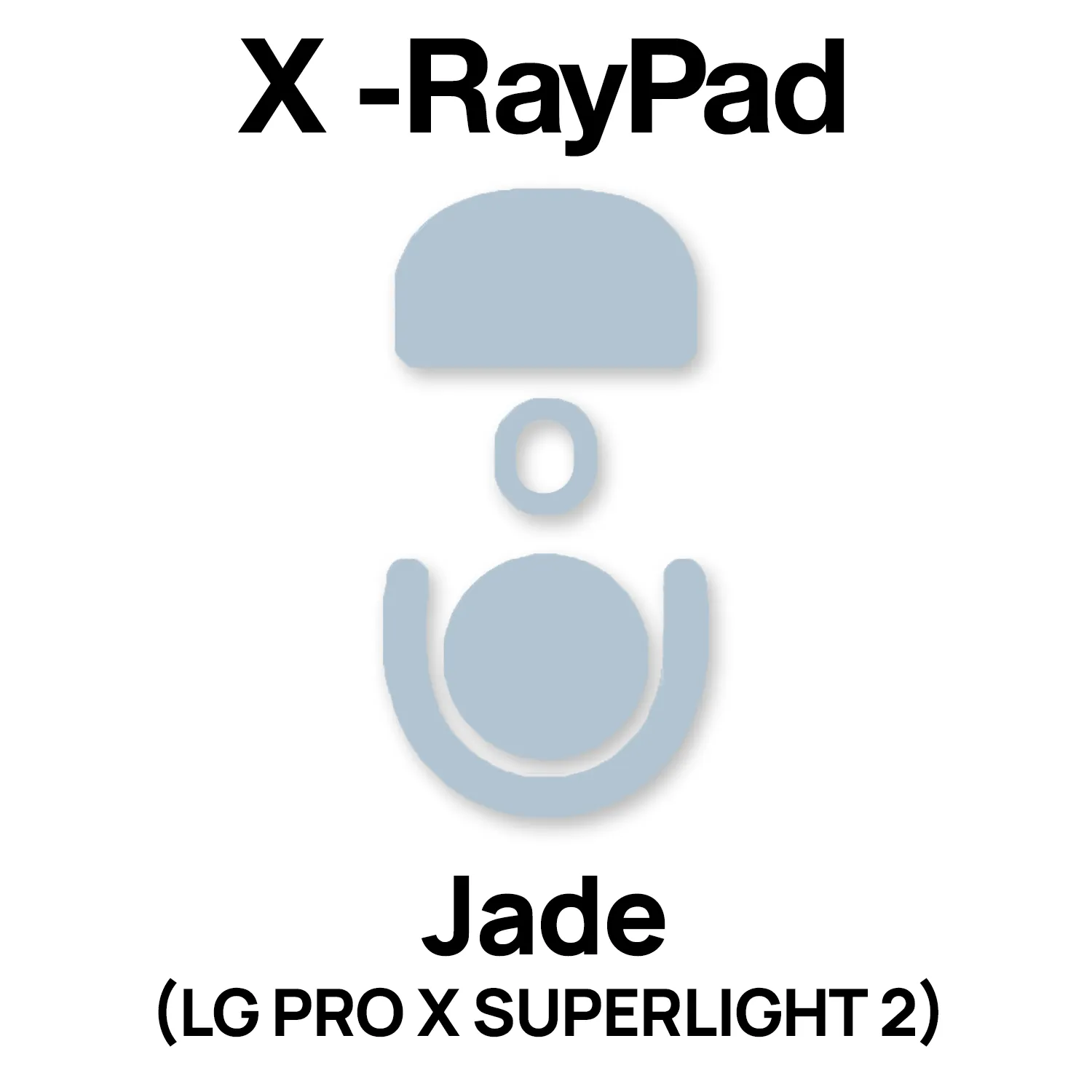 X-raypad Jade Mouse Skates (Logitech G PRO X SUPERLIGHT 2)