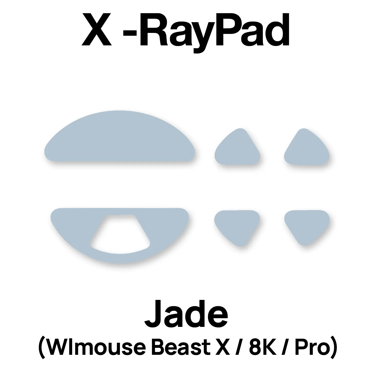 X-raypad Jade Mouse Skates (Wlmouse Beast X / 8K / Pro)