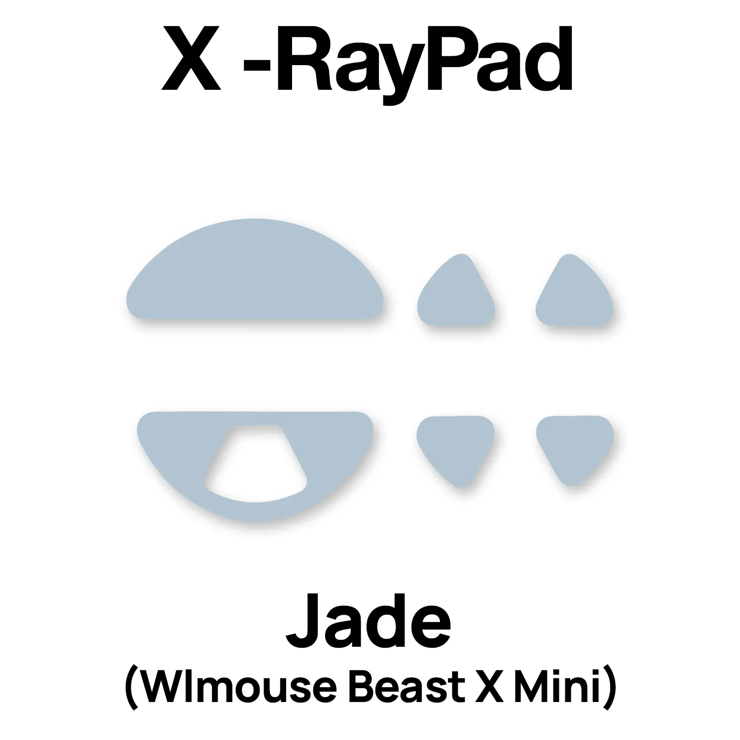 X-raypad Jade Mouse Skates (Wlmouse Beast X Mini)