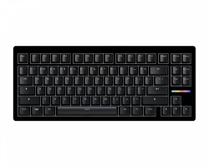 Wooting 80HE (Black, Цинковый, Lekker L60 V2)