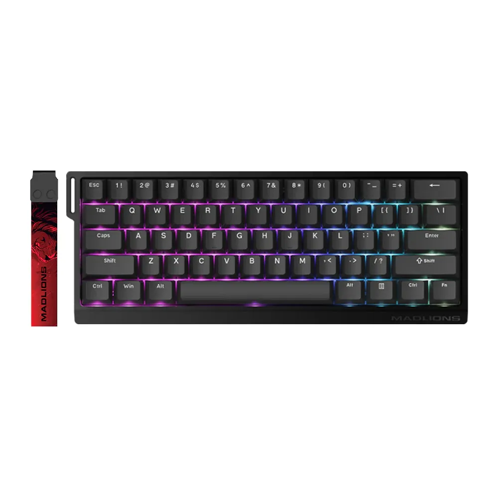 Madlions MAD60 HE (Black, С подсветкой, Madlions Switches)