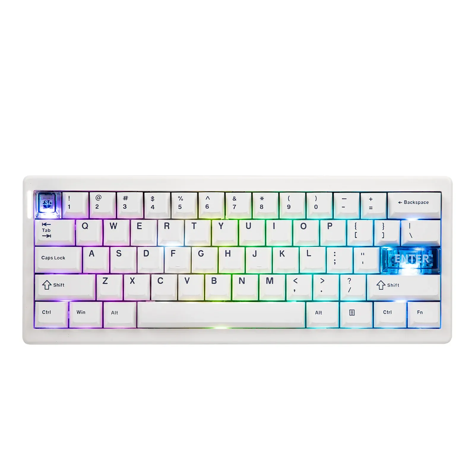 Cidoo QK61 (White, CIDOO Pearl White Switch) — фото 3
