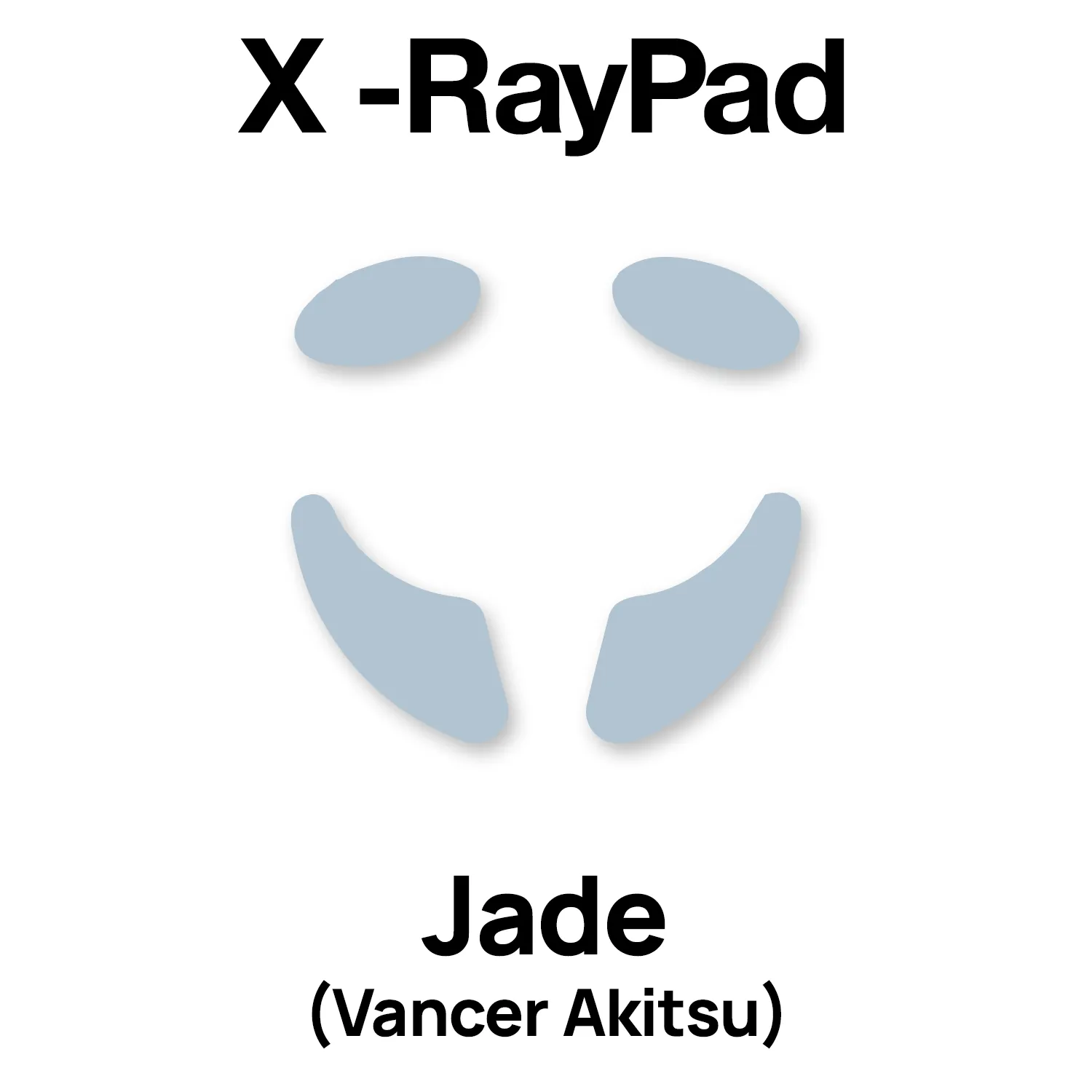 X-raypad Jade Mouse Skates (Vancer Akitsu)