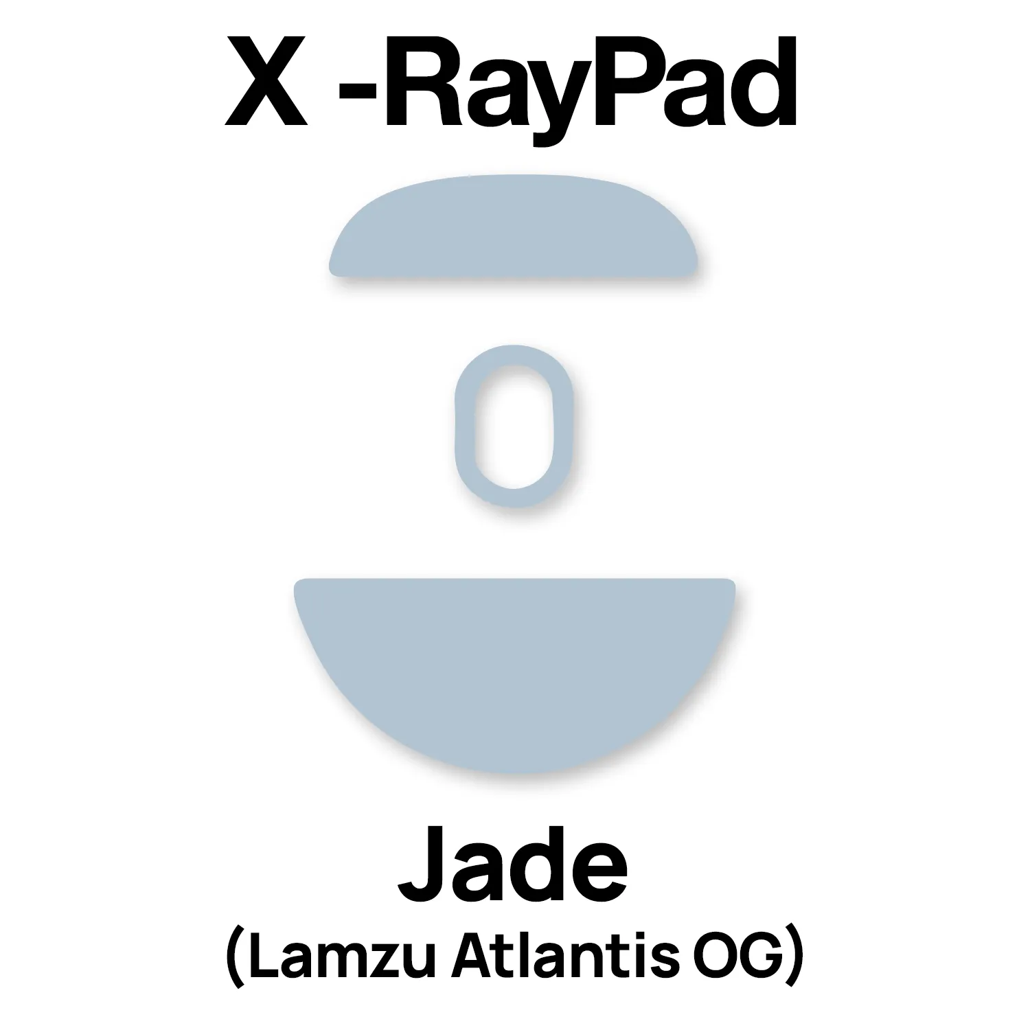 X-raypad Jade Mouse Skates (Lamzu Atlantis OG)
