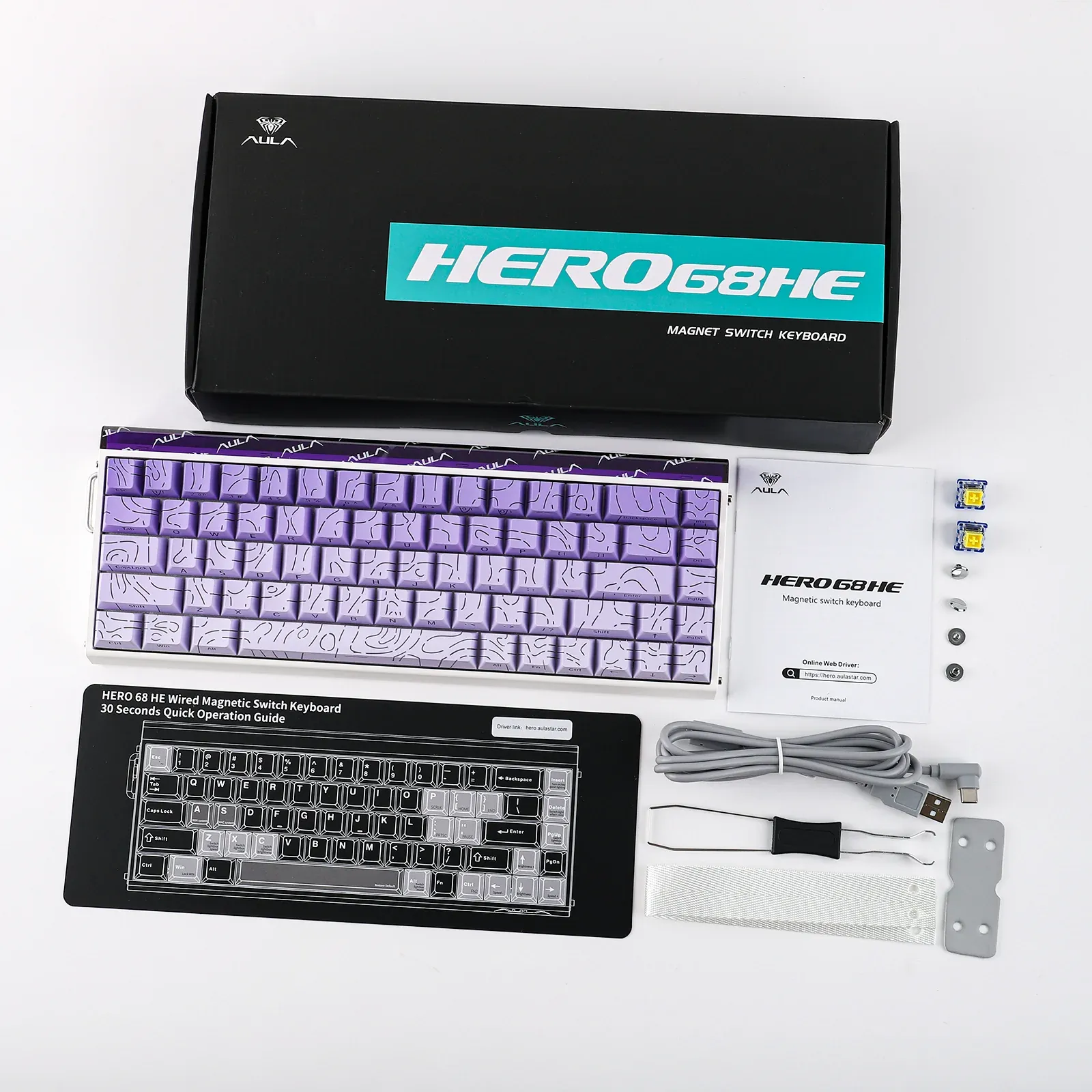 Aula HERO68 HE (Purple Contours, Dragon King) — фото 10