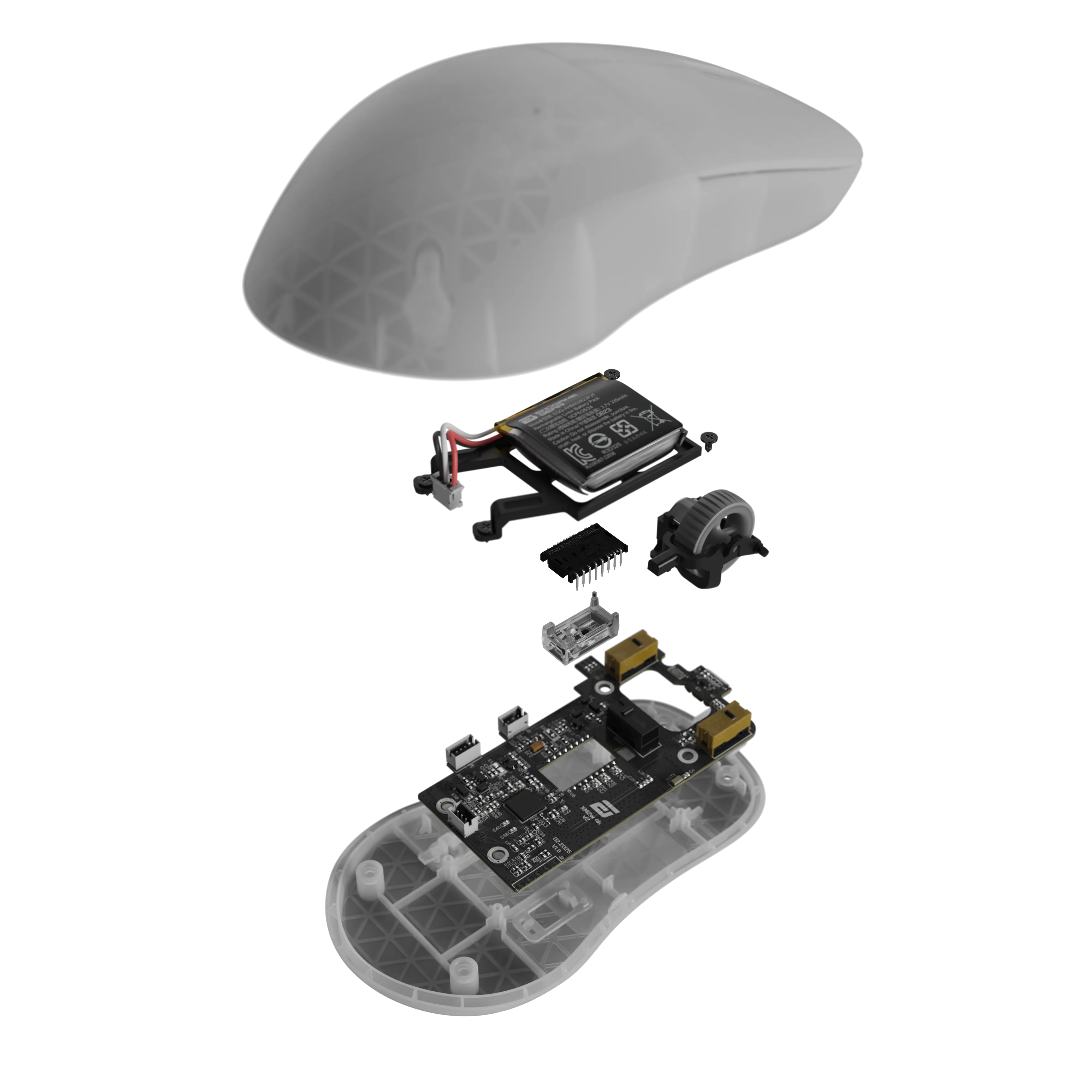 Endgame Gear XM2w 4k V2 (White Frost) — фото 8