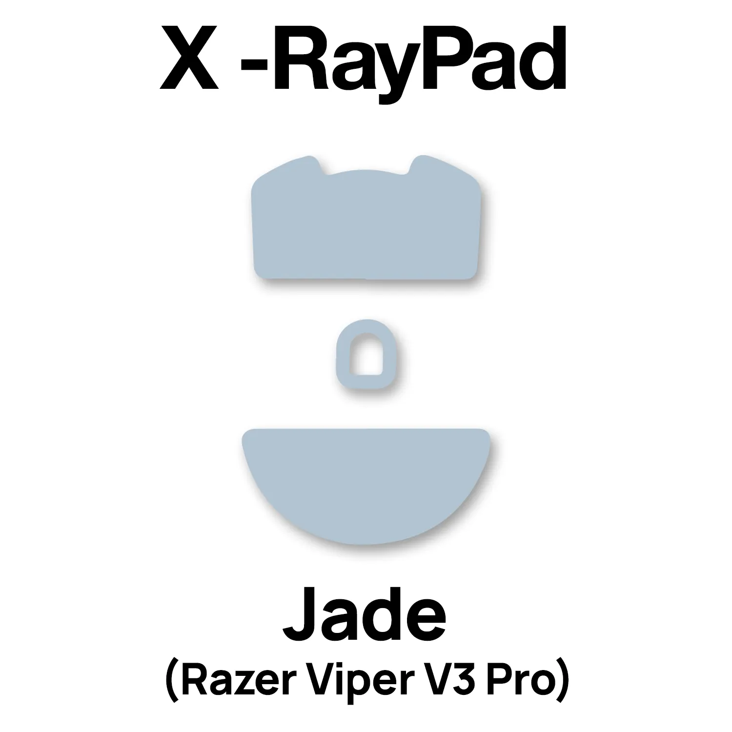 X-raypad Jade Mouse Skates (Razer Viper V3 Pro)