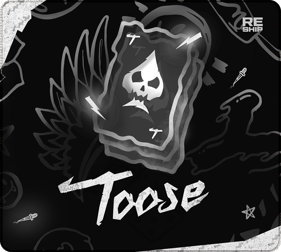 Toose Classic Черно-Белый L