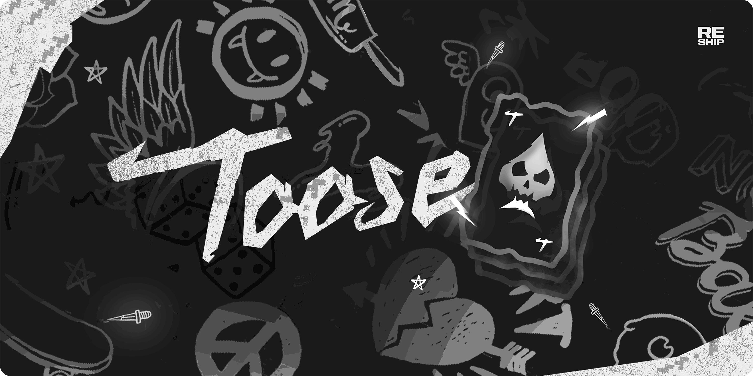 Toose Classic Черно-Белый XL — фото 2