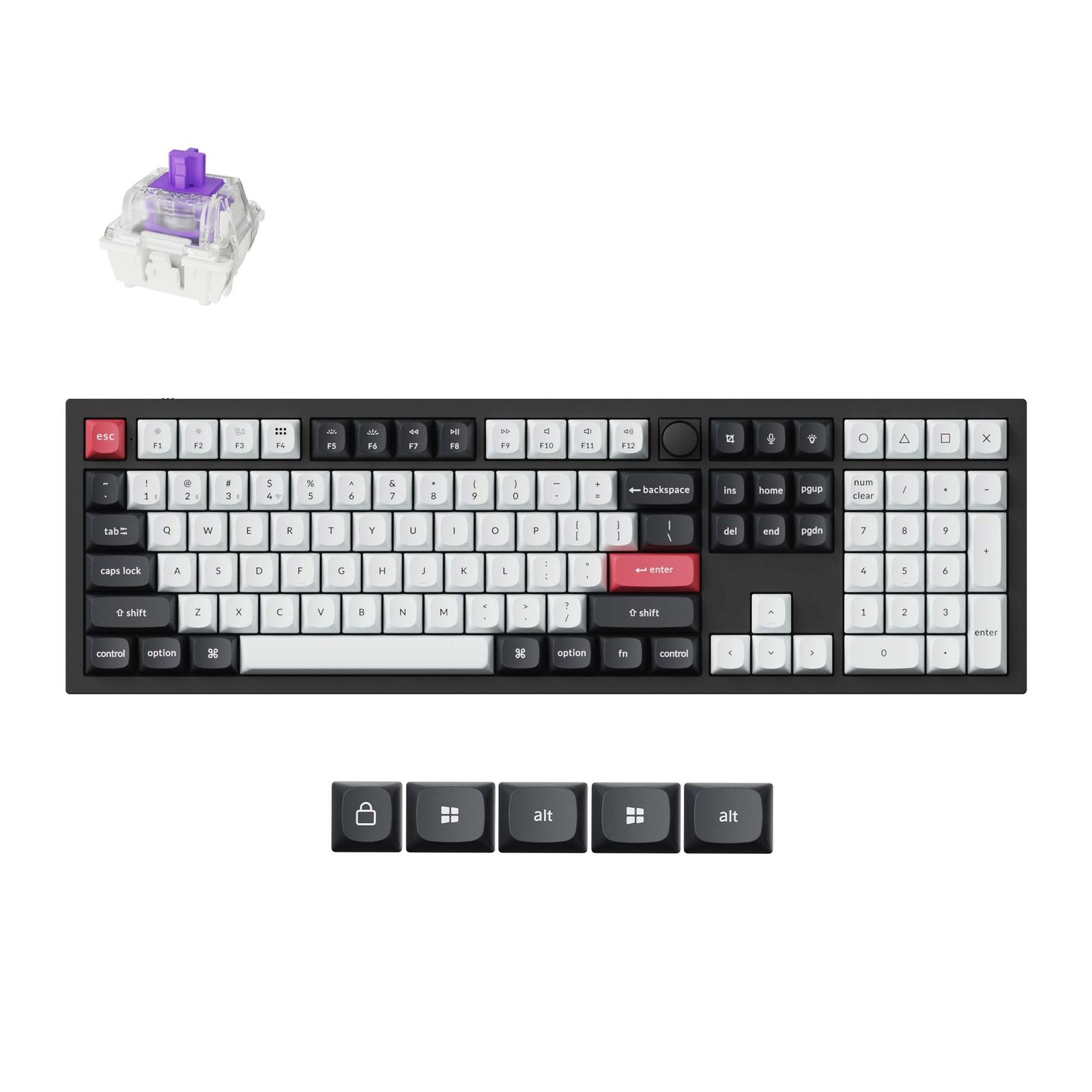 Keychron Q6 HE (Carbon Black)