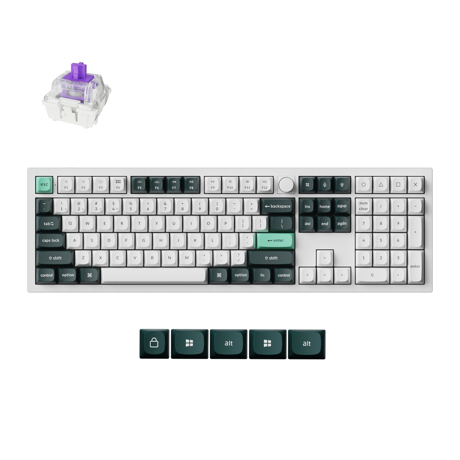Keychron Q6 HE (Shell White)