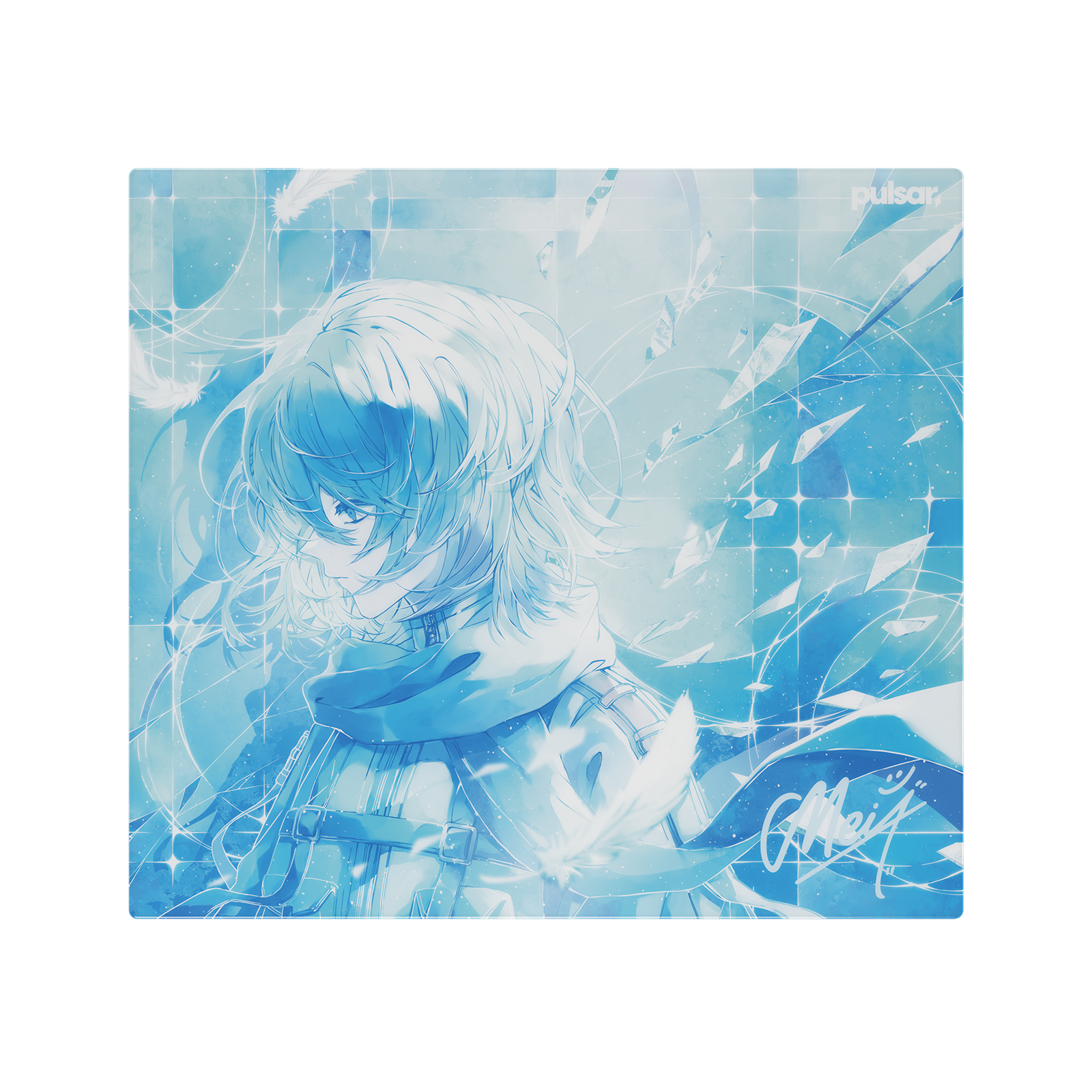 Pulsar Meiy Glass MousePad (XLE 500x450mm)
