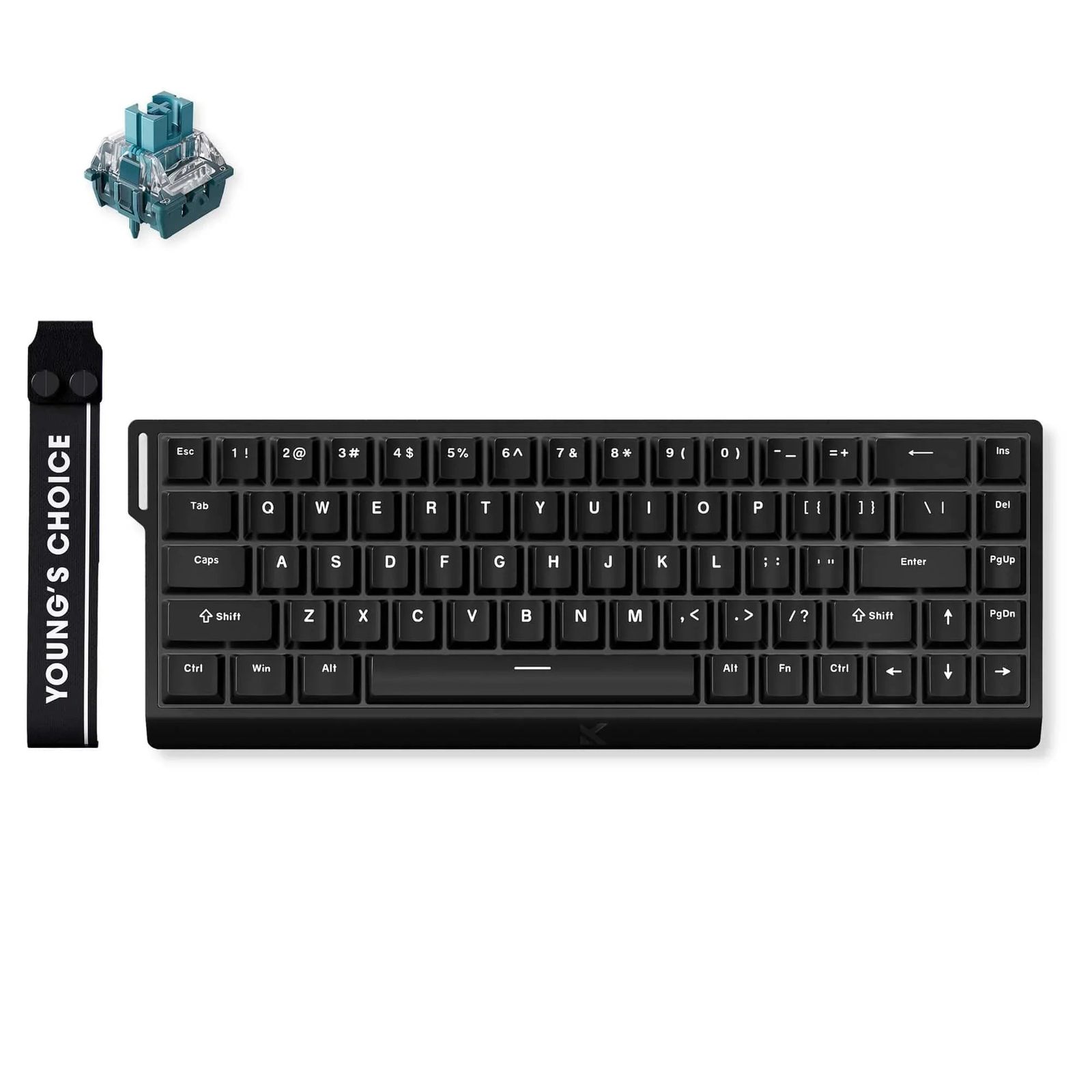 MCHOSE Ace 68 (Black, TTC Uranus Magnetic Switch Standard, ANSI)