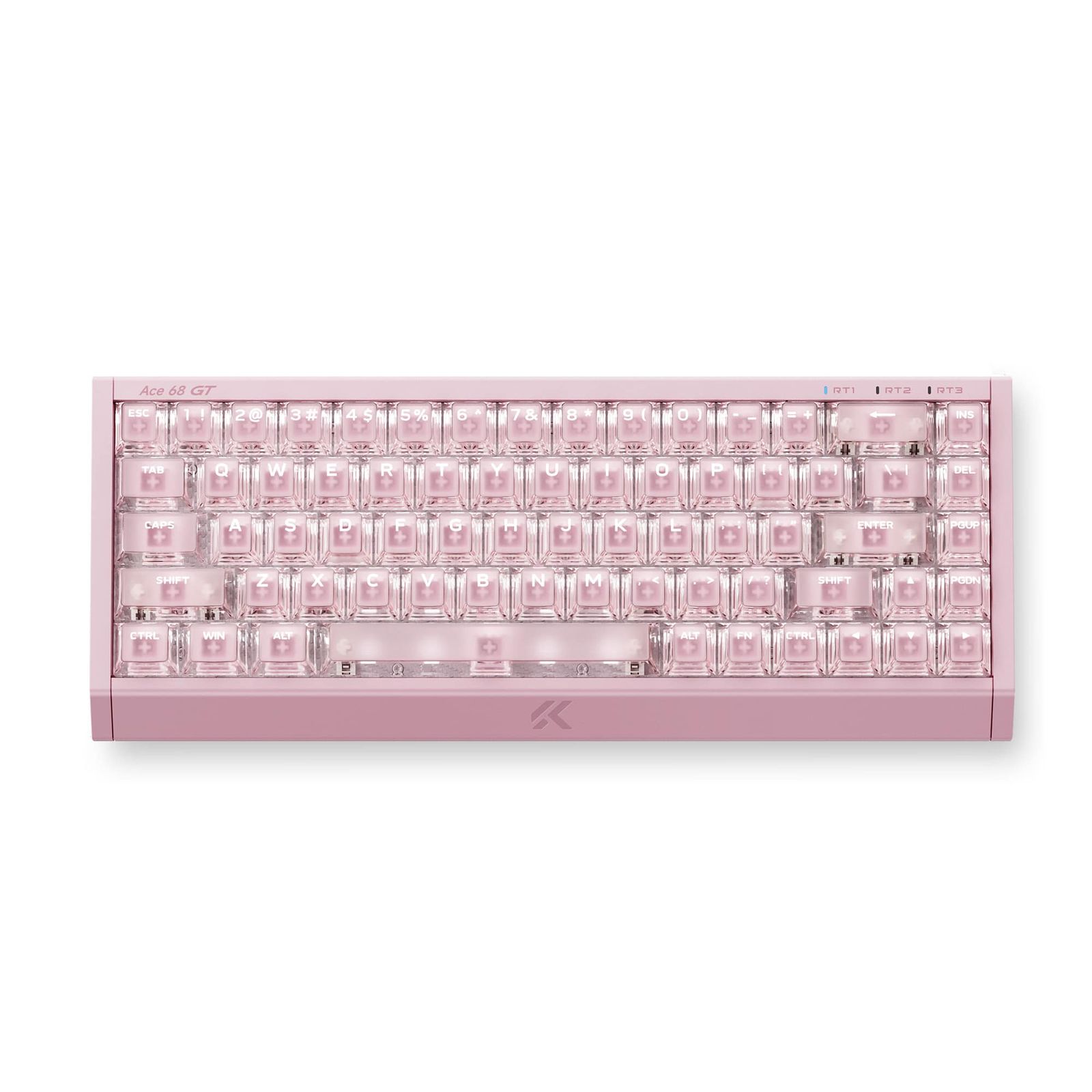 MCHOSE Ace 68 GT (Aero Silver, Mount Tai Pink Magnetic Switch GT, ANSI) — фото 3