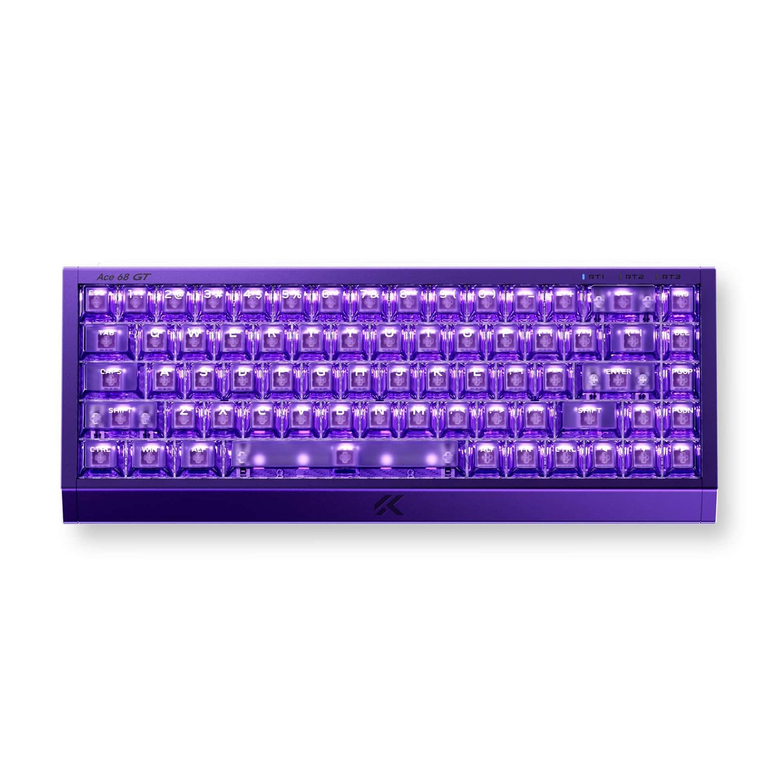 MCHOSE Ace 68 GT (Aero Silver, Mount Tai Pink Magnetic Switch GT, ANSI) — фото 4